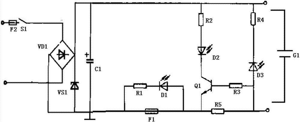 一種用於礦用燈的充電電路的製作方法