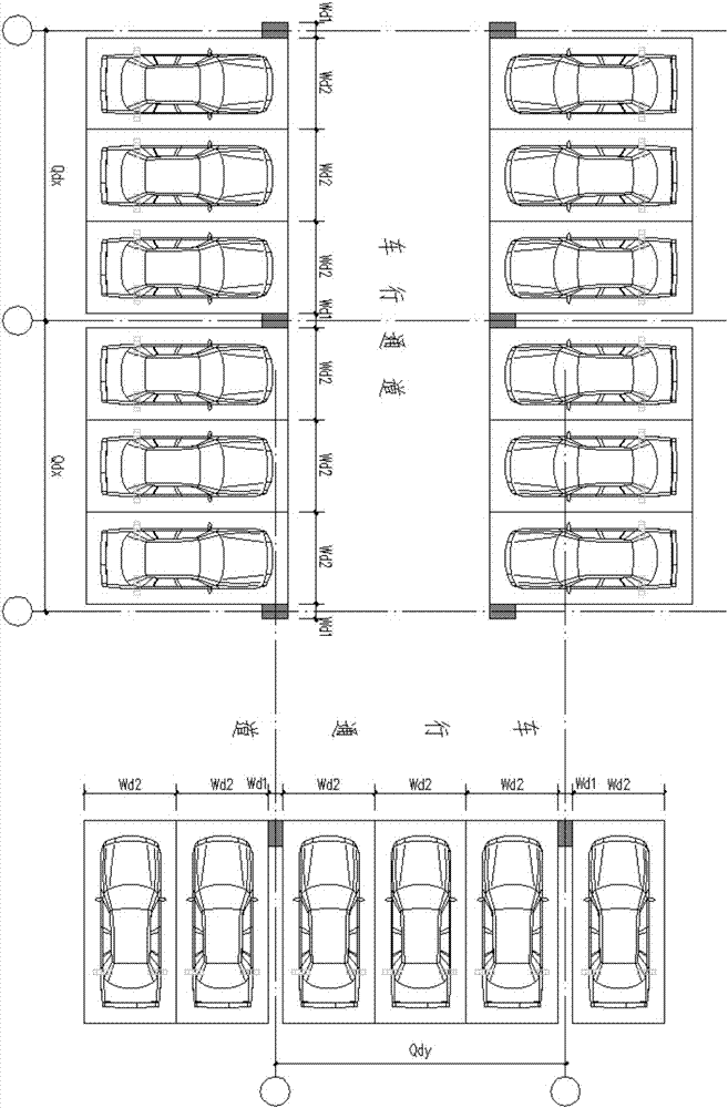 小型停车场设计平面图图片