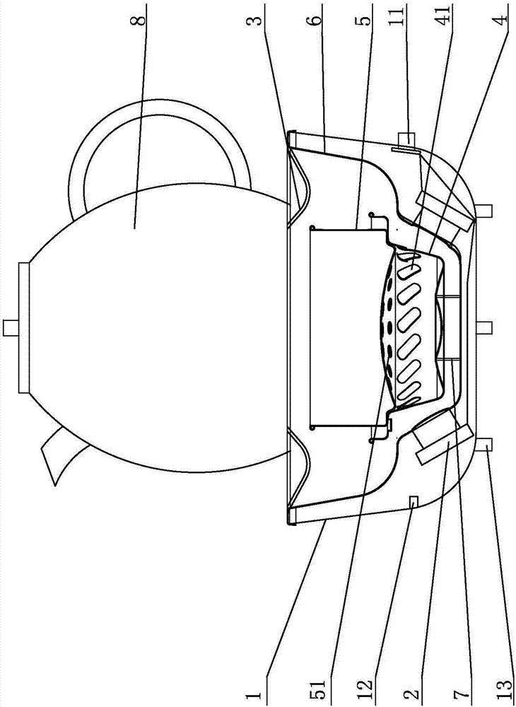 一种无烟烧炭液体加热器的制作方法