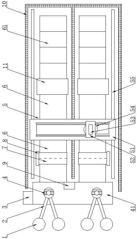 一种泡沫混凝土板生产线的制作方法