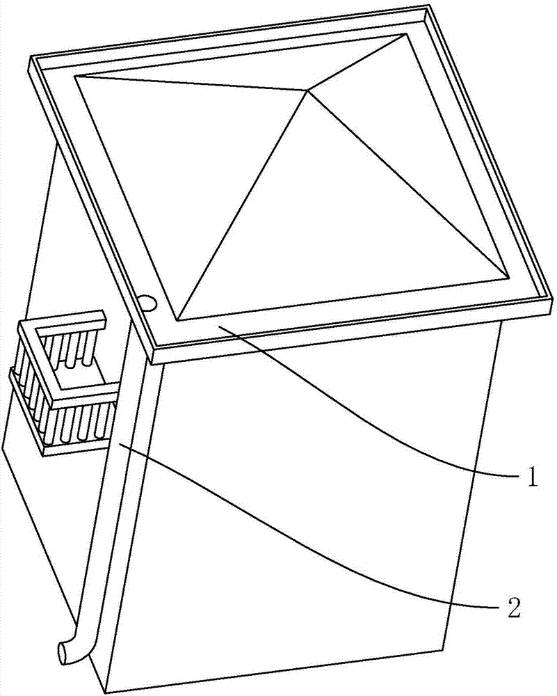 一种防堵塞的房屋建筑排水管路的制作方法