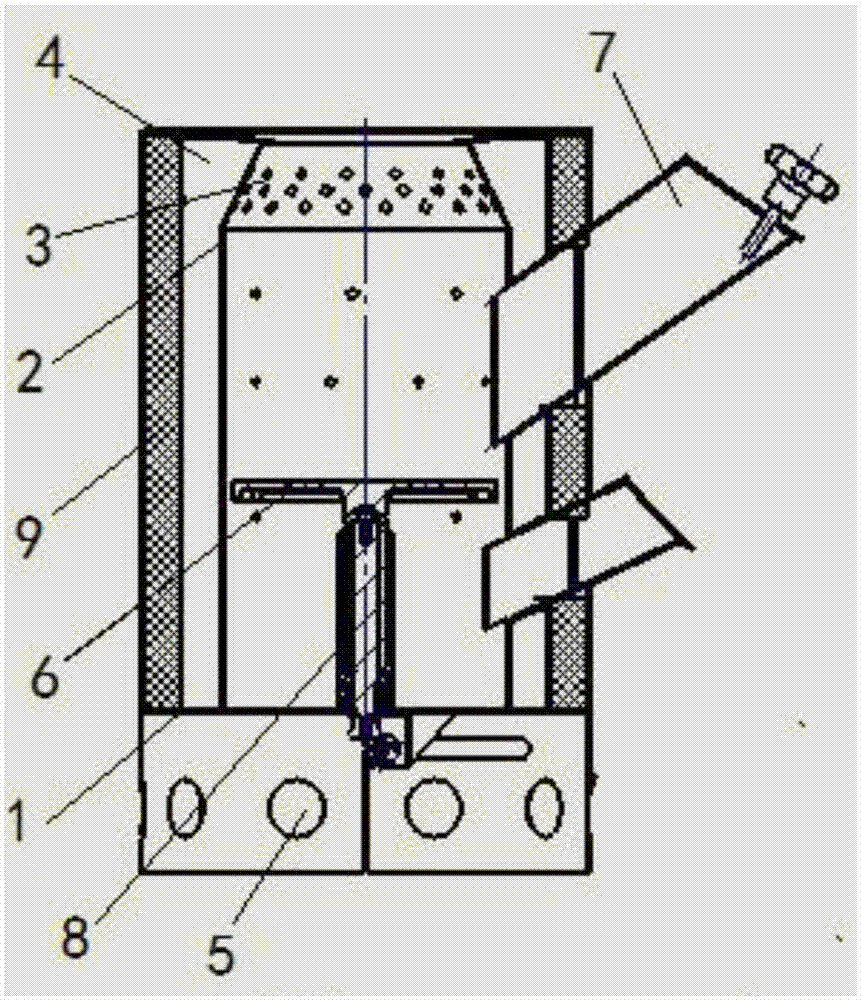 风机柴火炉结构图图片