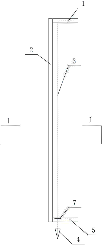 一种用于测量墙柱模垂直度的工具的制作方法