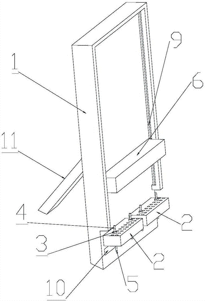 一种电表测试台的制作方法