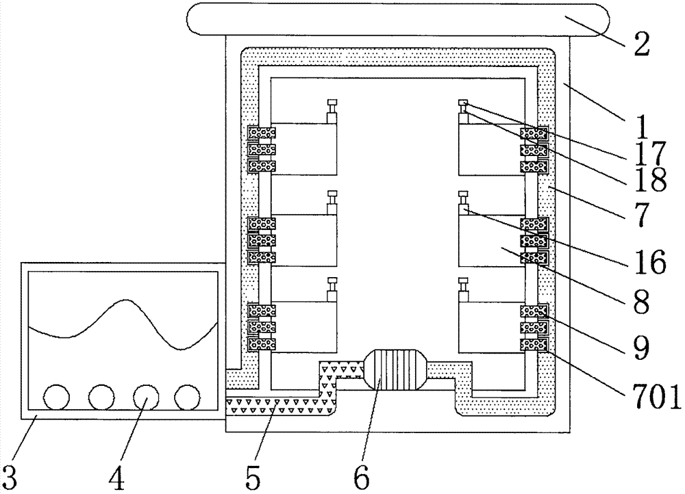一种具有二级配合散热功能的电气柜的制作方法