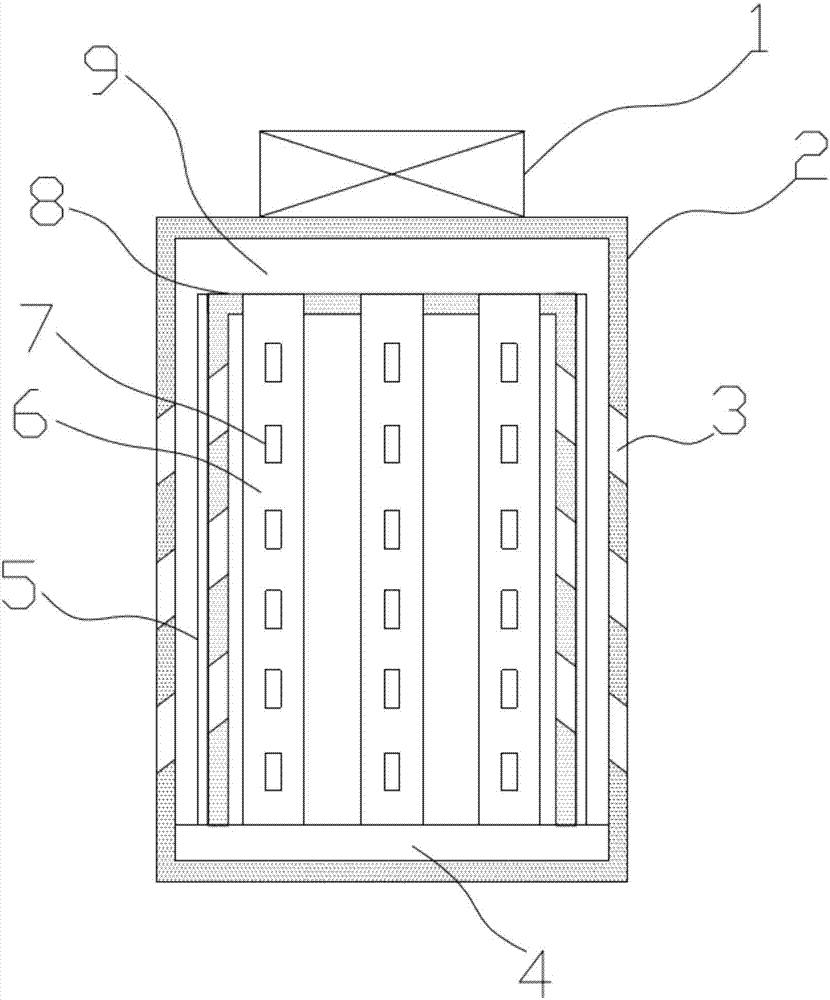 通讯机柜用散热组件及其机柜的制作方法