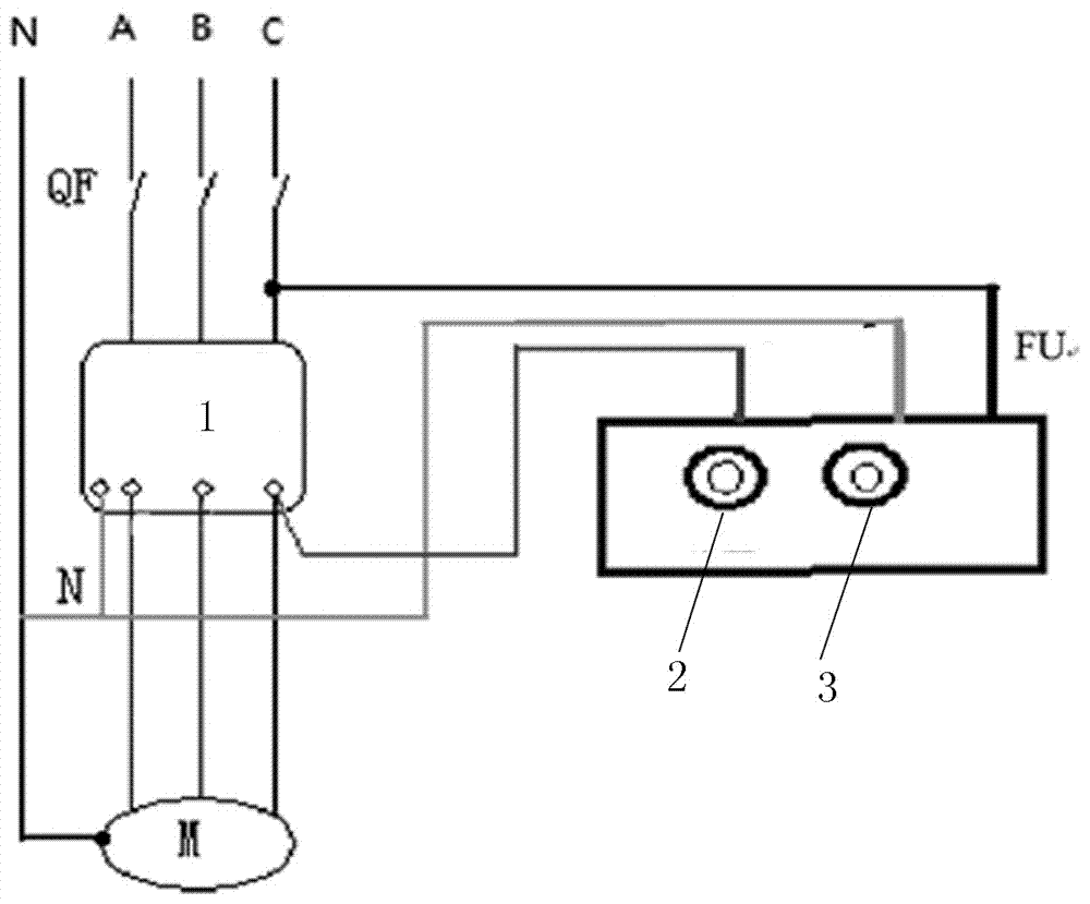 电动机断相保护器的制作方法