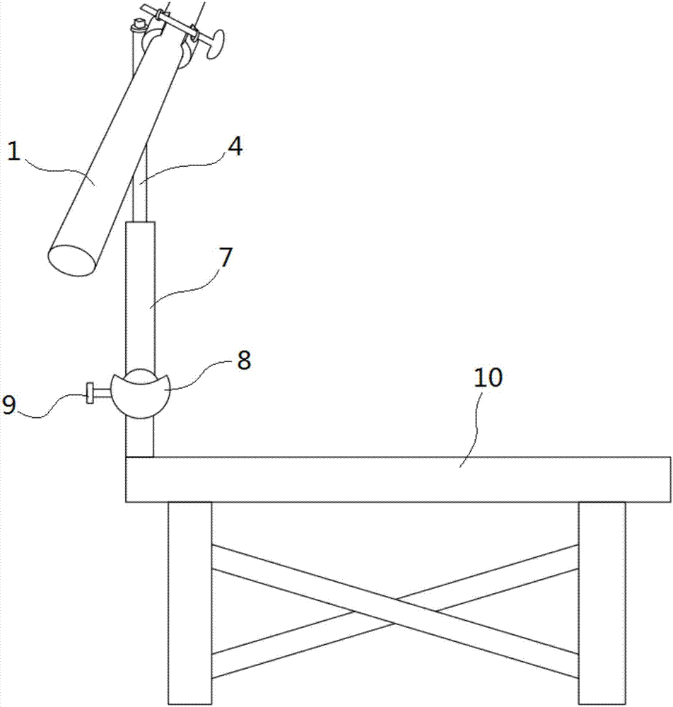 一种鱼竿支架的制作方法