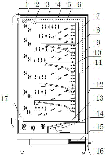 风幕柜风道结构图片图片