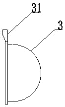 一种聚碳酸酯光学球罩定位剪料头装置的制作方法