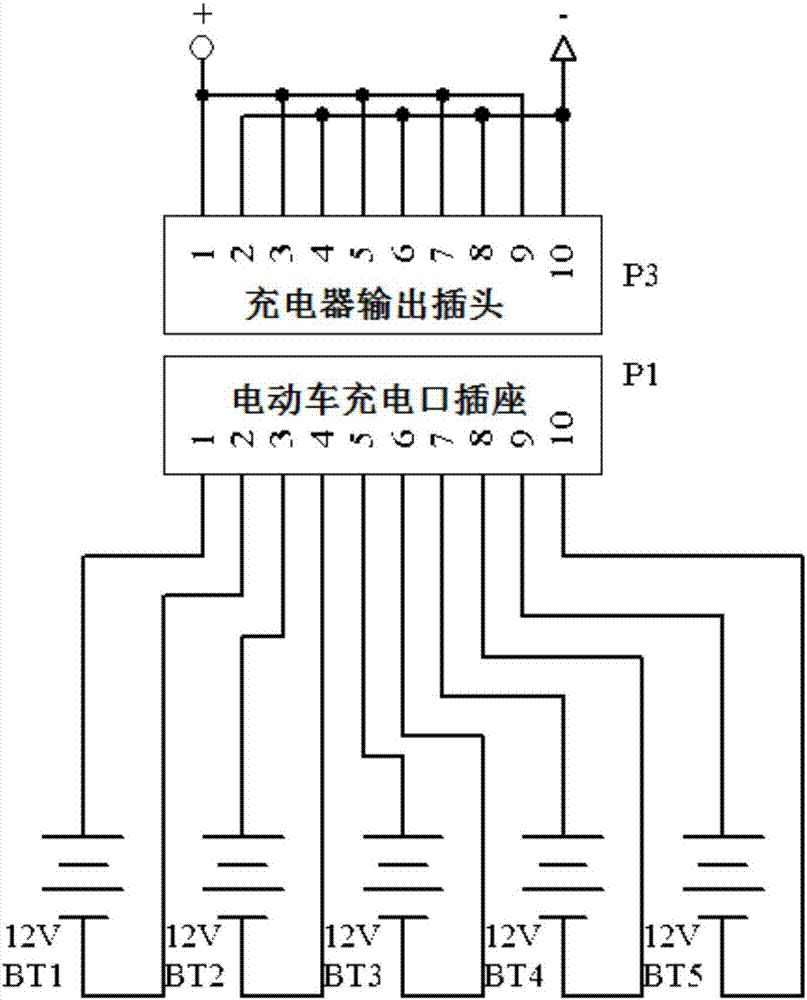 一種電動車電池組串並轉接電路的製作方法