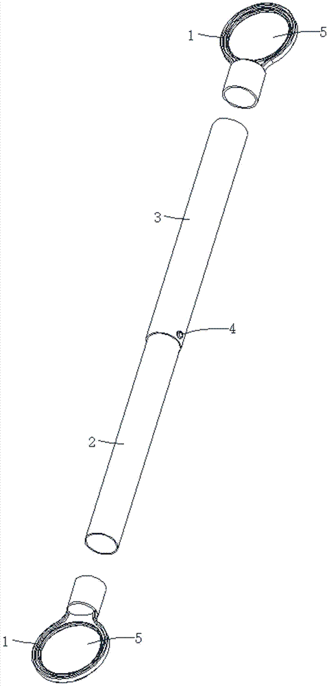 一种长度可调的路锥连杆的制作方法