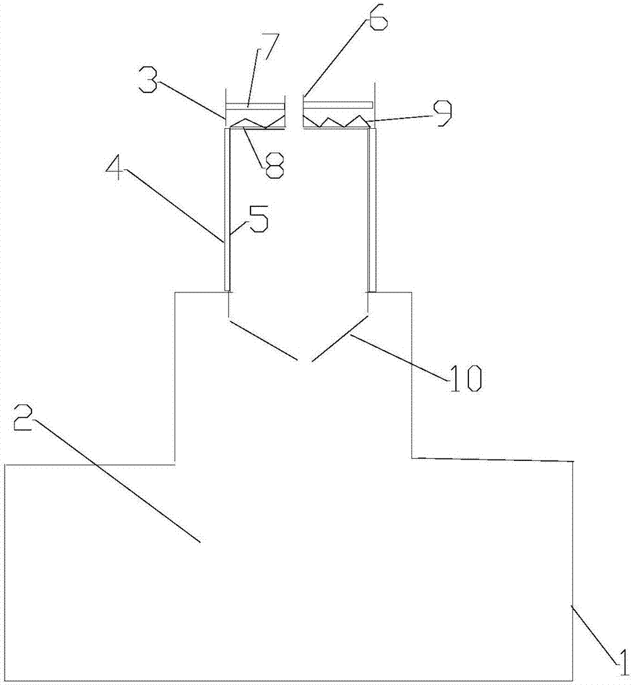 在线脱水测量系统的测量变送器结构的制作方法