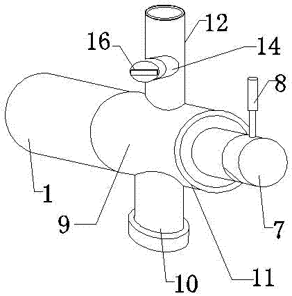 通用净水器水龙头主体的制作方法