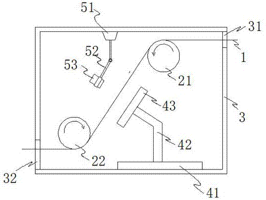 一种铝基板用导热胶膜缺陷检查装置的制作方法