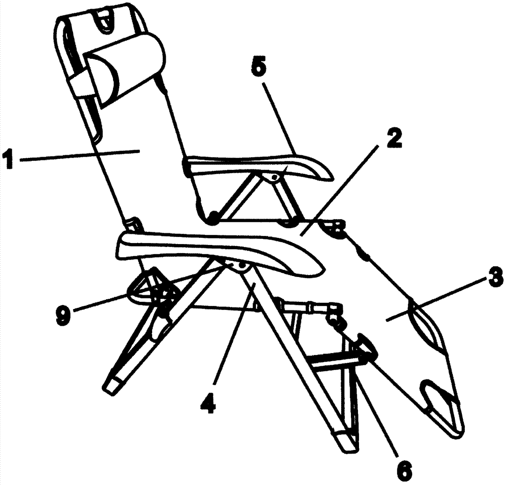 躺椅设计图草图图片