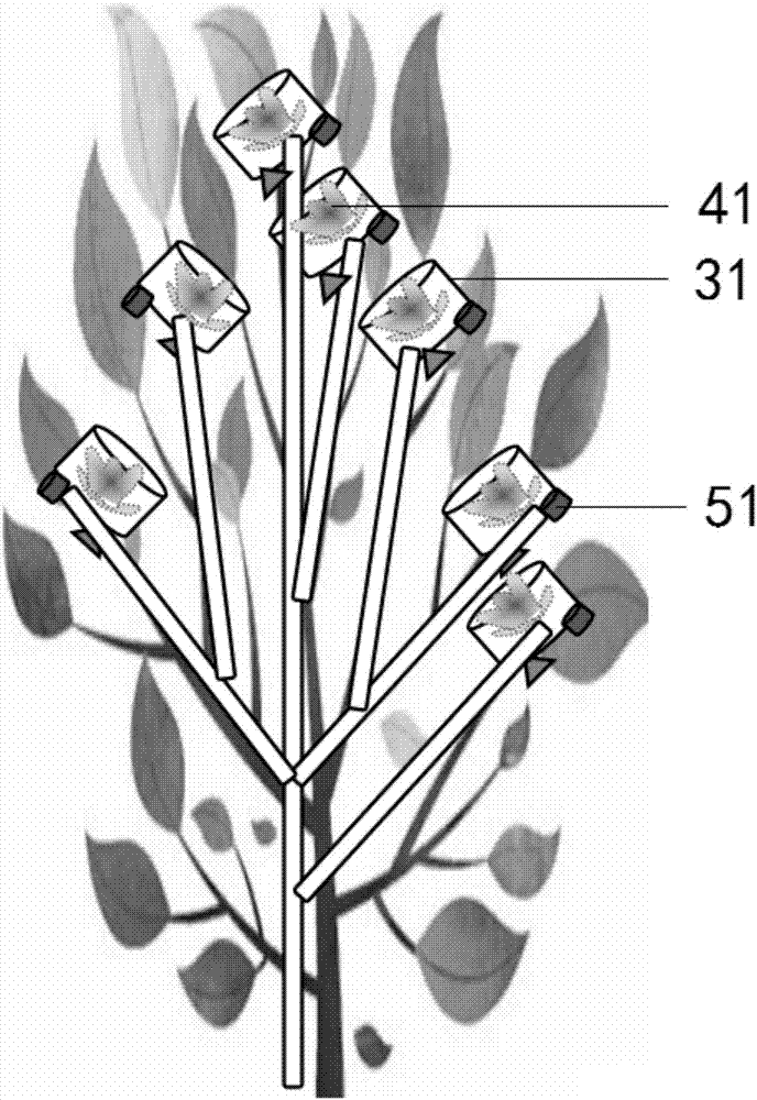 一种提高植物种群传粉效率的系统的制作方法