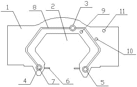 一种特殊配件检具的制作方法