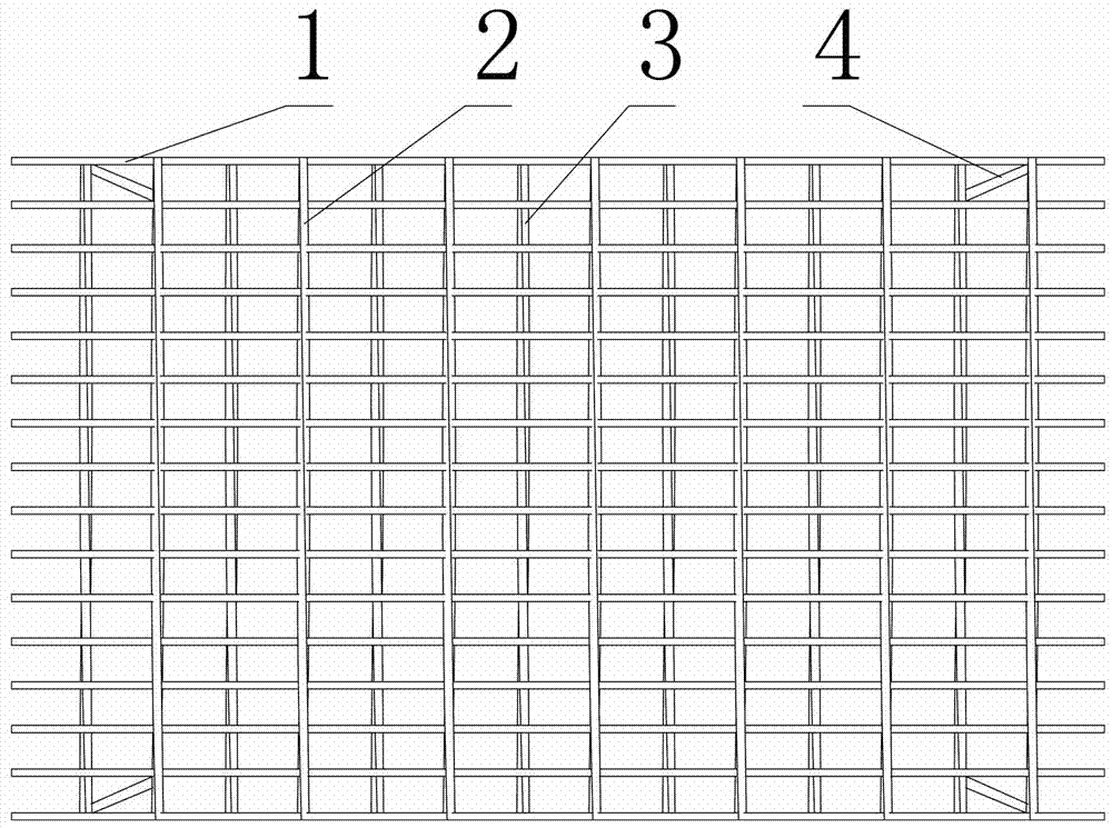 一种增强刚度和强度的双面横杆钢格板的制作方法