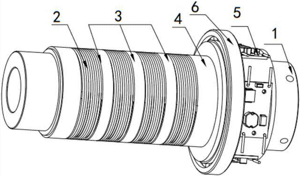 一种无接触式旋转导电滑环的制作方法