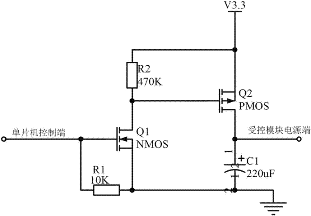 一种基于MOS管的开关电路的制作方法