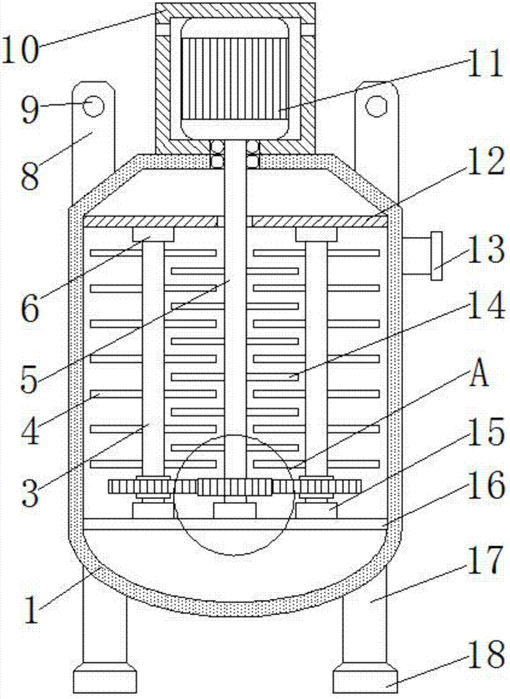 溶气罐内部结构图图片