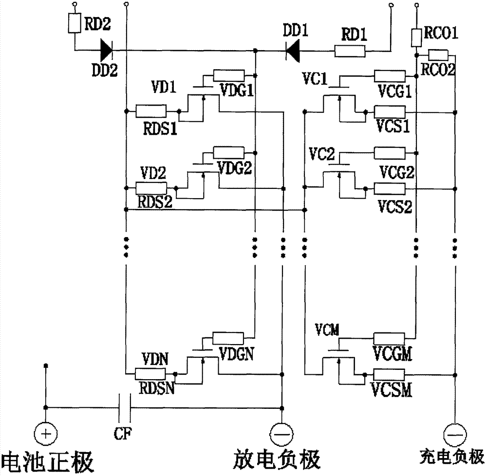 一种新型大电流可充电锂电池保护板电路的制作方法