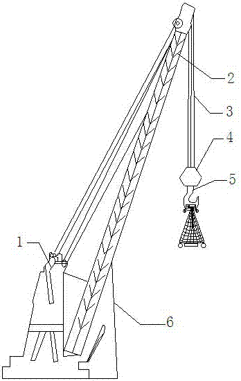 碼頭吊機的製作方法