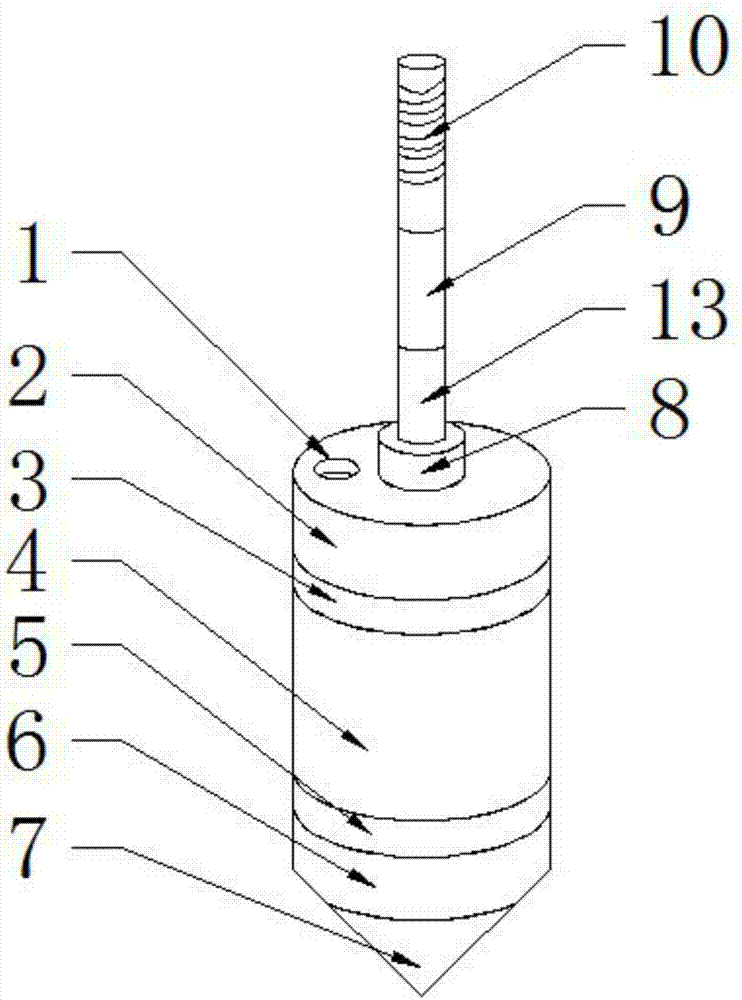 一種組接式迴轉取土器的製作方法