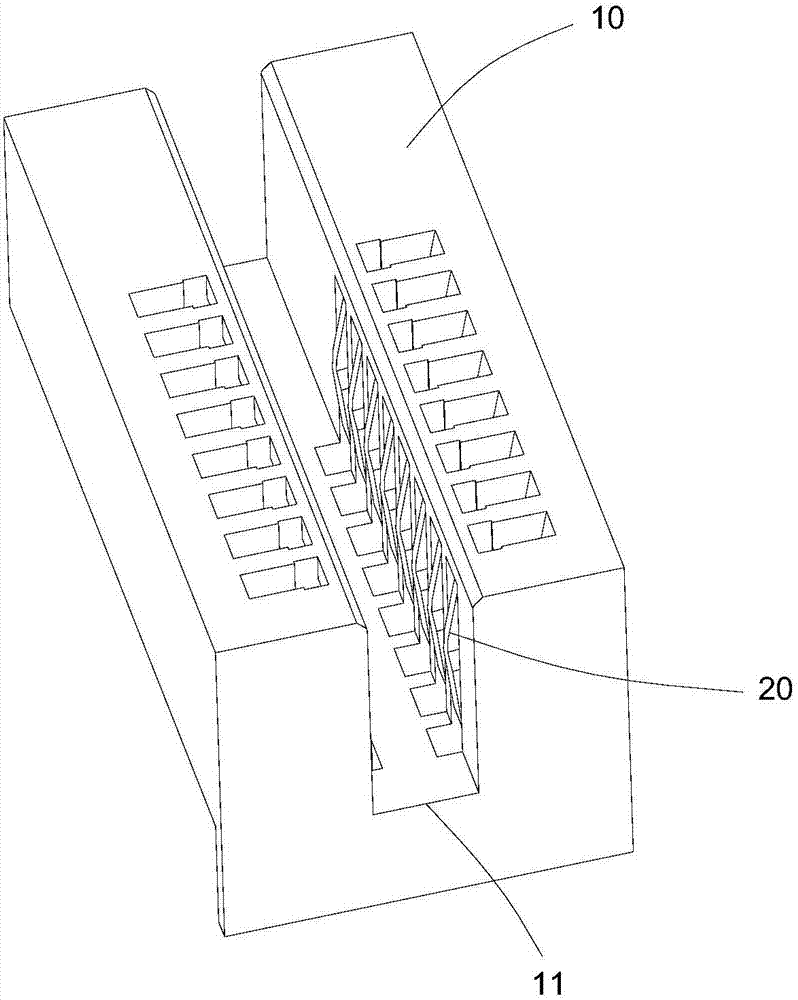一种具有稳定信号结构的高频DDR连接器的制作方法
