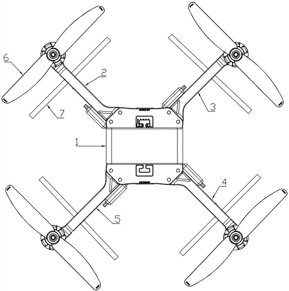 多角度旋转航拍无人机的制作方法