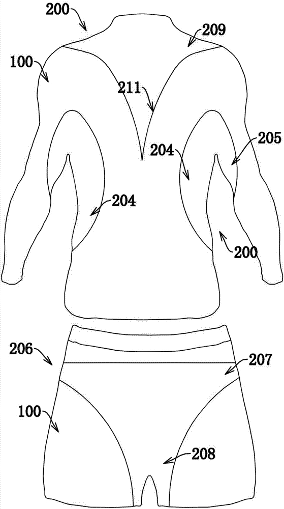 採用銀纖維面料的抗菌型運動服的製作方法