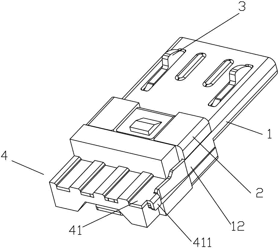 一种MICRO USB连接器的制作方法