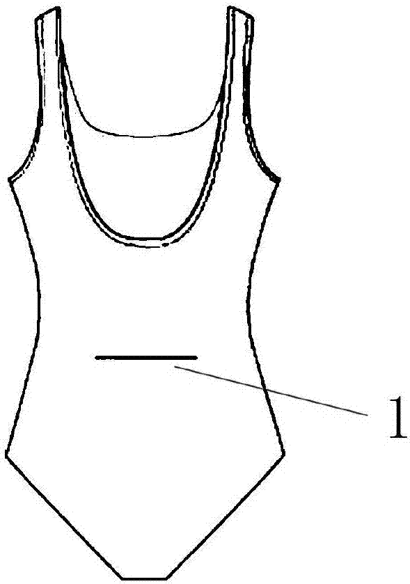 一种可收纳泳衣的制作方法