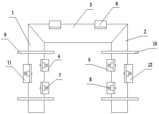 一种可调式固定支架加工模具的制作方法