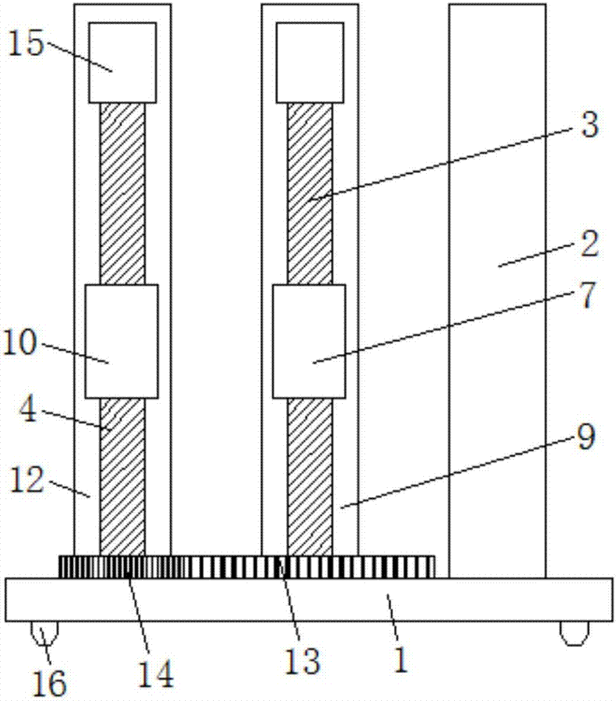 一种医学检验试管架的制作方法