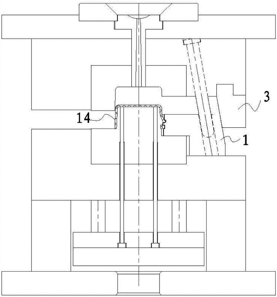 注塑模具顶出机构的制作方法