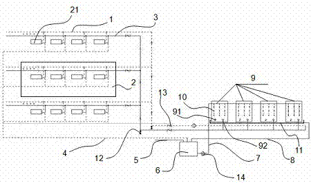 一种中央空调冷凝水回收循环系统的制作方法