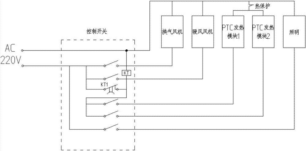 暖风机工作原理图图片