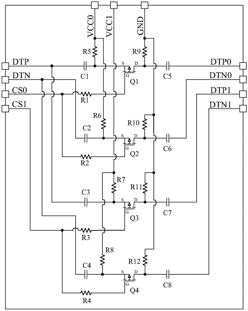 一种高速差分信号切换开关的制作方法