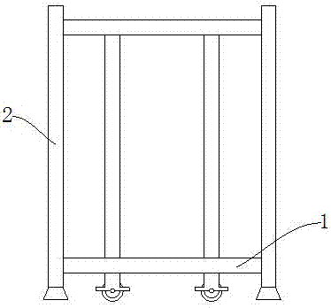 一种后围总成运输辅助工装的制作方法