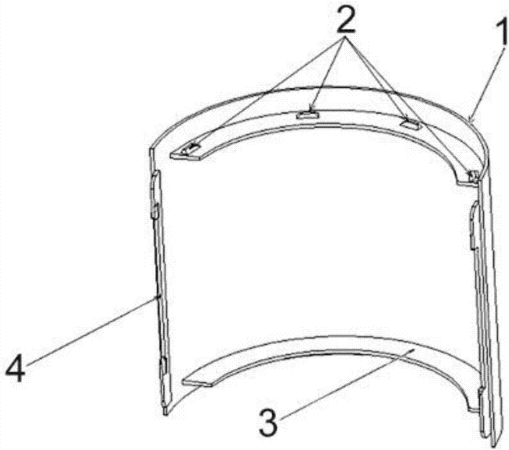 半圆柱形透镜的制作方法