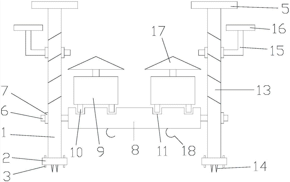 自动化控制设备安装结构的制作方法