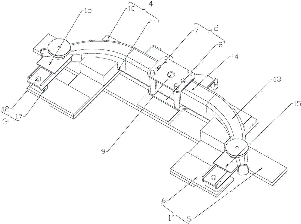 汽车防撞梁焊接用夹具的制作方法