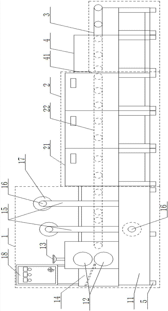 一种导热材料制备的压延机的制作方法