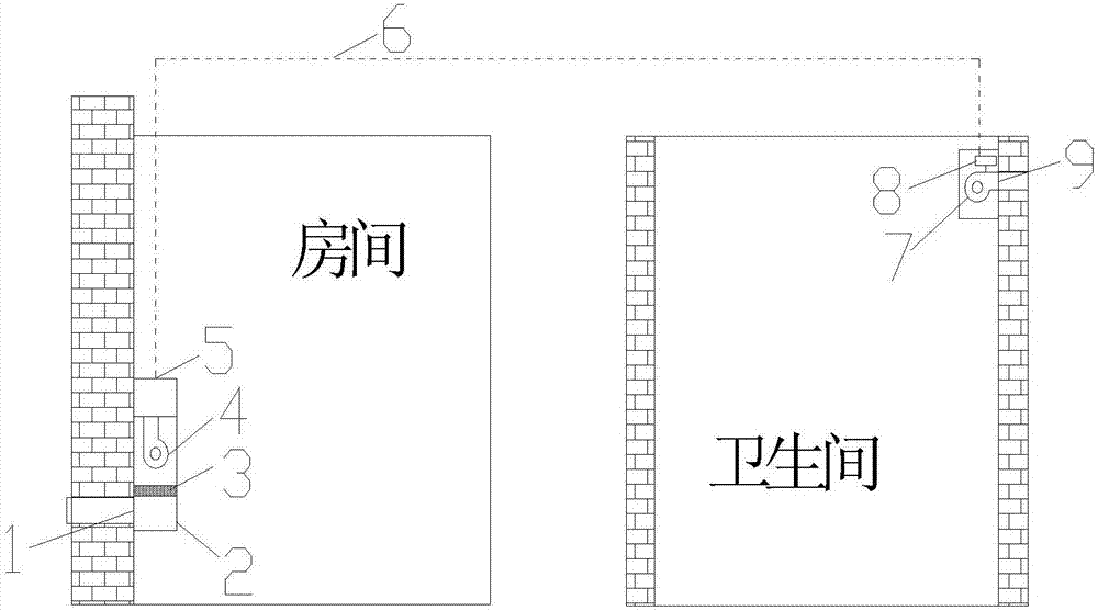 一种无风管双向流新风系统的制作方法