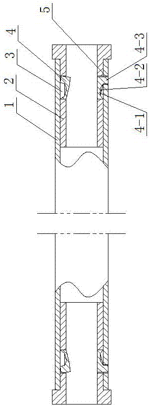 八角管与轴头组件的制作方法