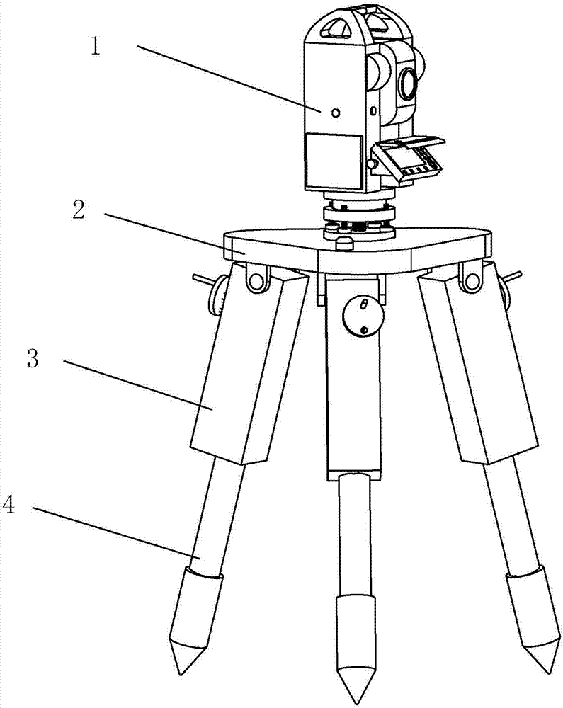 方便调节高度的经纬仪的制作方法