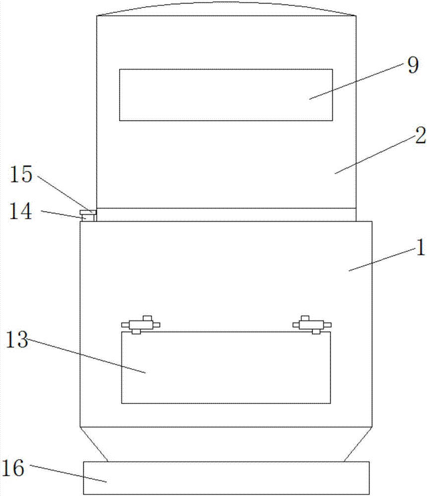 一种容积可调式市政用垃圾桶的制作方法