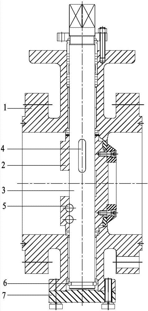 高溫密封蝶閥的閥杆閥板結構的製作方法